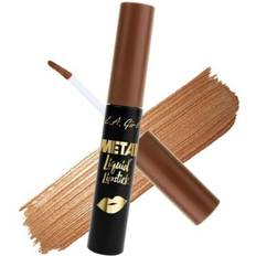 Cosmetics L.A. Girl Metal Liquid Lipstick Sating Gold