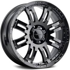 18" Car Rims Vision Vision 375 WARRIOR Custom Wheel - 18x8.5, 18 Offset, 6x139.7 Bolt Pattern, 106.2mm Hub Gloss