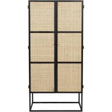 Glass Cabinets Homii Luxury Furnitures Guuji Black/Brown/Gray Glass Cabinet