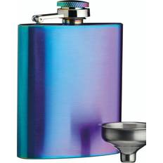 Best Hip Flasks BarCraft Exotic Rainbow Hip Flask