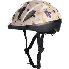 Led blommor RawLink Cykelhjälm Led Lampa Barn Blommor 46-52cm