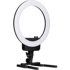 Nanguang Nanlite halo 16 inch tabletop led rgb ring light with mirror, stand and bag 29w