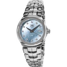 Tag Heuer Dame Armbåndsure Tag Heuer Link Damklockor Blå Stål Ø32 mm