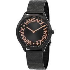 Versace Klokker Versace Logo Halo Black Ladies VE2O00622