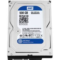 Western Digital WD Blue 500GB Desktop Hard Disk Drive 7200 RPM SATA 6 Gb/s 16MB Cache 3.5 Inch WD5000AAKX