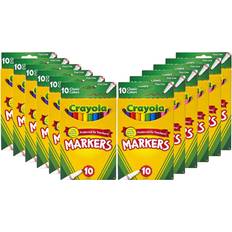 Crayola 12 Boxes of 10 Count Fine Line Markers 120 Bulk Markers School Supplies Classroom Supplies