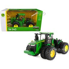 Jouets John Deere 9R 540 Tractor with Dual Wheels Green "Prestige Collection" 1/32 Diecast Model by ERTL TOMY