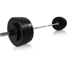 5 kg Skivstångsset ODIN Olympic Bumper Plates Barbell Set 120kg