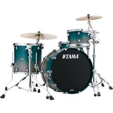 Marrone Bacchette Tama WBS32RZS-SPF Starclassic/Walnut Birch Satin Sapphire Fade Set Batteria Acustica