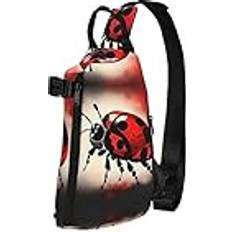 Ryggsäck ladybug OdDdot Fanny Pack - Art Ladybug Tracks