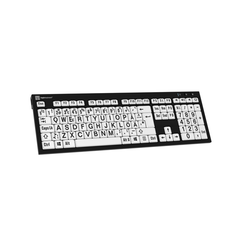 LogicKeyboard Largeprint Nero Slim