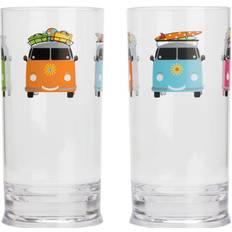 Flamefield Camper Smiles Tall Drinking Glass