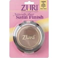 Cream Powders Zuri Naturally Sheer Satin Finish Pressed Powder Dusk