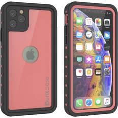 Waterproof Cases iPhone 11 Pro Waterproof IP68 Case Punkcase [Pink] [StudStar Series] [Slim Fit] [Dirtproof]