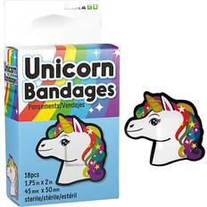 First Aid Gamago Unicorn Bandages 45mm x 50mm 18-pack