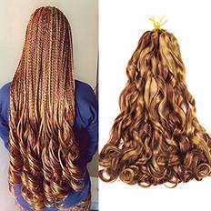 Microringextensions Amir Hair 8 Packs French Curly Braiding Hair