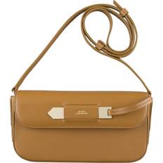 A.P.C. Charlotte Hobo Bag Leder Braun brown