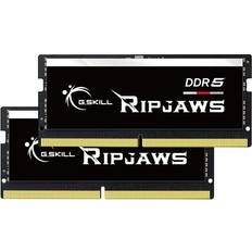 2 x 16gb ddr5 dual channel G.Skill G.Skill RipJaws DDR5 SO-DIMM Series Intel XMP 32GB 2 x 16GB 262-Pin DDR5 4800 CL34-34-34-76 1.10V Dual Channel Desktop Memory F5-4800S3434A16GA2-RS