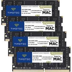 TIMETEC 128GB KIT(4x32GB) Compatible for Apple DDR4 2666MHz for Mid 2020 iMac (20, 1 20, 2) Mid 2019 iMac (19, 1) 27-inch w/Retina 5K Display