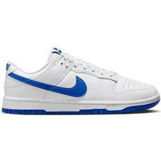 Men - Nike Dunk - White Shoes Nike Dunk Low Retro M - White/Hyper Royal