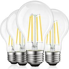 Light Bulbs Luxrite 12 Watt, A19 LED Smart, Dimmable Light Bulb, Tunable White Base, Glass Wayfair White