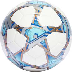 Calcio Adidas Group Stage Training Football - White/Silver Metallic/Bright Cyan/Shock Purple