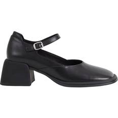 Senza lacci Tacchi e Décolleté Vagabond Ansie Leather Heel Women - Black