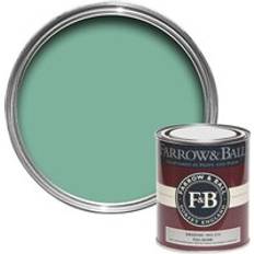 Legno - Utilizzo Esterno - Vernice per Legno Pitture Farrow & Ball Full Gloss 0.75 l Arsenic 214 Verde Vernice per Metalli, Vernice per Legno Verde 0.75L