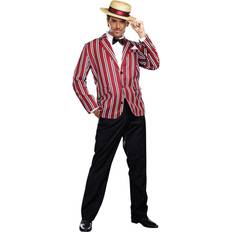 Dreamgirl Men's Good Time Charlie Costume Red M