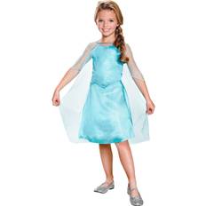 Elsa frozen costume Fancy Dress Disguise Disney Official Standard Frozen Elsa Costume XS