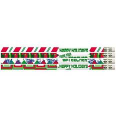 Musgrave Happy Holidays From Your Teacher Motivational Pencils 12-pack