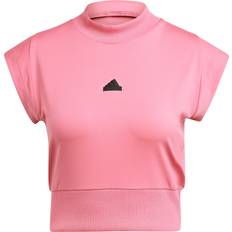 Donna - Dritto Top Adidas T-shirt Z.N.E. - Pink Fusion