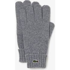 Lacoste Accessoires Lacoste Gants Jersey De Laine Taille Gris Chine