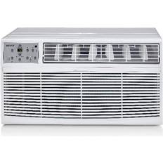 Air Conditioners Bevoi 12,000 BTU 220V Through the Wall Air Conditioner with Heat White