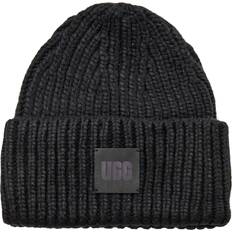 W Chunky Rib Beanie
