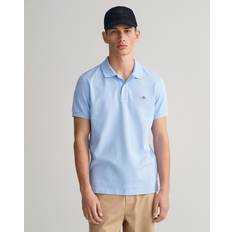 Gant Men Slim Fit Shield Piqué Polo Shirt Blue