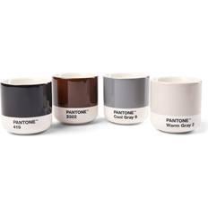 Pantone Espressokopper Pantone Thermal Warm Espresso Cup 3.4fl oz 4pcs