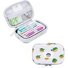 Pencil Case uninni Kids Pencil Case for Boys and Girls with High-Capacity Storage Puffer Fish