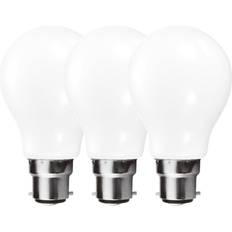 E26 LED Lamps Symple Stuff 9 Watts GLS B22 BC Bayoney LED Light Bulb Opal Cool White Dimmable, Pack of 3