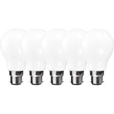 E26 LED Lamps Symple Stuff 9 Watts GLS B22 BC Bayoney LED Light Bulb Opal Cool White Dimmable, Pack of 5