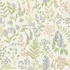 Holden Decor Floral Sprig Pink Cream