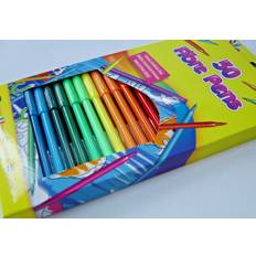 Artbox 50 Fibre Colouring Pens Set