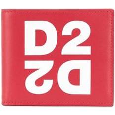 DSquared2 Mens Mirror Logo Bi-fold Wallet Leather One