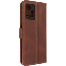 Accessoires de téléphones portables Avizar Etui pour OnePlus Nord CE 2 Lite 5G Realme 9 5G et 9 Pro Clapet Portefeuille Fonction Support Vidéo marron