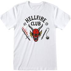 Hellfire club shirt Stranger Things T-Shirt Hellfire Club Logo White