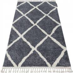 Carpets & Rugs RUGSX Carpet berber cross Grey