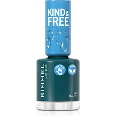 Nail Products Rimmel Kind & Free Nail Polish Shade 168 Teal 8ml