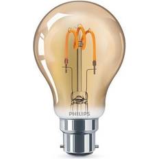 Philips 14W Vintage Gold LED B22 GLS Amber Warm White 929001814601