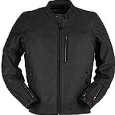 Furygan Clint Evo Leather Motorcycle Jacket - Black