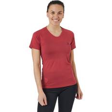 Røde T-skjorter Salomon Cross Rebel Ss Tee W Earth Red, Female, Tøj, T-shirt, Løb, Rød